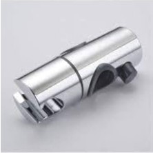Nisar Store Yapı Duşu TUTACAĞI,25MM Abs Krom El Duşu Braketi,standart Yuvarlak Duş Yükseltici Ray Için Evrensel Ayarlanabilir Duş Rayı Başlığı Kaydırıcı Kelepçe Tutucu Braketi