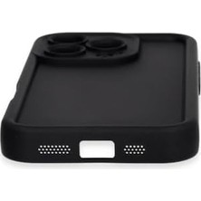 Nisar Store 16 ile Uyumlu Viera Silikon Hafif ve Tam Koruma Sağlayan Şık ve Dayanıklı Silikon Kılıf (Siyah)