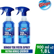 Bingo Tek Fısta Ultra Güçlü Kireç Sökücü Sprey 900 ml X 2