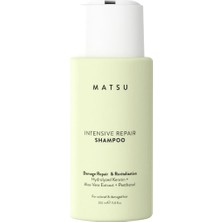 Nisar Store Matsu Professional Intensive Repair, Yıpranmış Saçlar Için Onarıcı Bakım Şampuanı, 350 ml