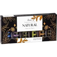 Nisar Store Aroma Therapy 6'li Set Doğal Buhurdanlik Yaği & Nemlendirici Yaği & Difüzör Yaği, FAN25