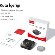 Berry Store Tüm Kamera Serileri Için BTR200 Kablosuz Bluetooth Uzaktan Kumanda