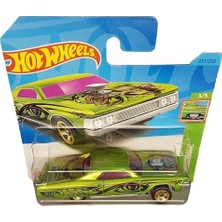 Berry Store - Layin´lowrider - Hw Slammed 3/5 - HKJ08 - Short Card - Açık Yeşil Metalik - Mattel 2023 - 1:64