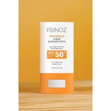 Nisar Store SPF50+ Nemlendirici ve Yatıştırıcı Yüksek Korumalı Şeffaf Stick Güneş Kremi 15 Gr. Pa++++