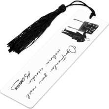 Nisar Store Öğretmenlere Atatürk Imzalı Kitap Ayracı 13.5 cm x 4 cm Metal Malzeme