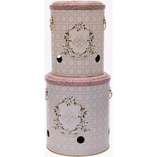 Nisar Store Patates Soğan Kovası - Sebzelik - Patates Soğanlık Sepeti, Rosy (Rosy)