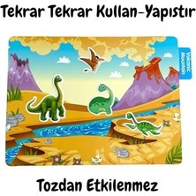 Nisar Store Tekrar Tekrar Kullanılabilen Dinosaur World