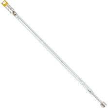 ELEKTROMER Teleskopik Çubuk Anten 18.5cm Yüksek Performanslı Kolay Kurulum Özellikli