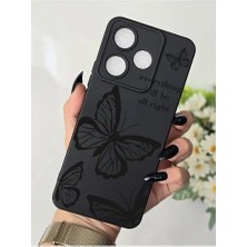 Nisar Store 13 4g Için Kapak LKL01 Özel Tasarım Laklı Desenli Kılıf Butterfly