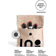 INO Beauty Catch Bloom Pocket Peony, Scarlet, Daylily Stick Ruj & Allık - 4,5gr