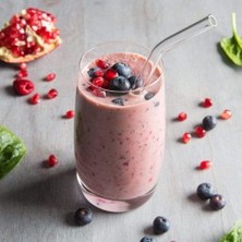 Berry Store Life 6 Lı Şeffaf Eğimli Cam Pipet MIT1003