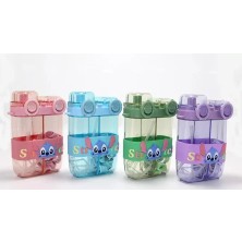 SHC4200 Stitch Çift Bölmeli Pipetli Matara &amp; Suluk ALK5107