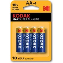 SHC4200 Kodak 4 Adet Super Lin Kalem Pil