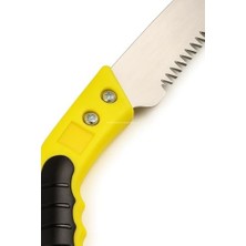 Berry Store Budama Testeresi, 27 cm Paslanmaz Çelik Dişli Bıçak, 17 cm Ergonomik Saplı, Ağaç Dalları ve Bahçe Budama Işleri Için El Testeresi, Hafif ve Dayanıklı Yapı