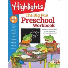 Highlights The Big Fun Preschool Activity Book Kolektif Yazarlı Boyama Kitabı 256 Sayfa 3-5 Yaş İçin