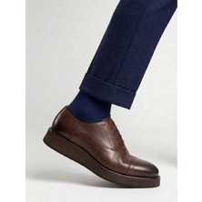 LFR-P2030 Derı Baglı Eva Ayakkabı Kahve