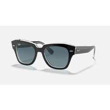 Ray-Ban RB2186 12943M 52 Unisex Güneş Gözlüğü Siyah Çerçeve ile Mavi Degrade Cam Özellikleri