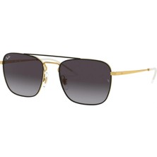 Ray-Ban 0RB3588 90548G 55 Erkek Güneş Gözlüğü Metal Çerçeve ile Modern Tasarım ve Degrade Cam