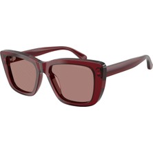 Emporio Armani Cat Eye Şeffaf Gözlük Bayan Gözlük 0EA4246U 625473 54