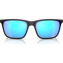 Ray-Ban Ferrarı  2202M F601/31 58  Erkek Siyah Köşeli Çerçeve Güneş Gözlüğü