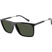 Armani Exchange Kare Güneş Gözlük Erkek Gözlük 0AX4160S 81582J 57