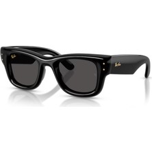 Ray-Ban 4940 601/87 50-23 Güneş Gözlüğü Siyah Renkli Erkekler İçin Mat Kemik Çerçeve