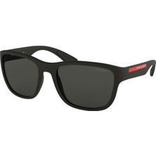 Prada Linea Rossa Ps 01US DG05S0 59 Erkek Güneş Gözlüğü Siyah Çerçeve UV 400 Filtreli
