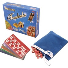 Star Deluxe Ahşap Pullu Tombala Oyunu 6 Yaş ve Üzeri Eğlenceli Aile Oyunu Çok Oyunculu