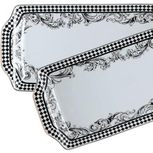 Berry Store Art Margery Bone Desenli Baton Tabak 36 cm