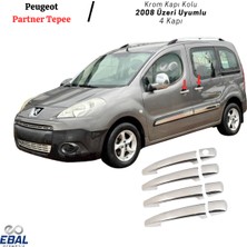 Ebal Oto Peugeot Partner Tepee Krom Kapı Kolu 4 Kapı 2008 Üzeri P. Çelik