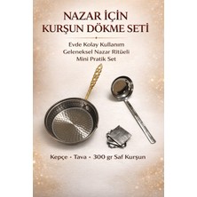 Seyyah Marin Nazar İçin Çok Amaçlı Kurşun Dökme Seti 3 Parça Isıya Dayanıklı Metal Malzeme