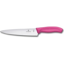 ​​​​​​​​​​​​​​​​​​​​​​​​​​​​​​​​​​​​​Victorinox 6.8006.19L5B 19cm Pembe Doğrama Bıçağı, Blisterli Paket