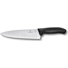 Victorinox 6.8083.20G 20cm Siyah Doğrama Bıçağı, Hediye Kutulu
