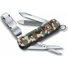 Victorinox 0.6463.94 NailClip 580 Kamuflaj Desenli Tırnak Makaslı Çakı