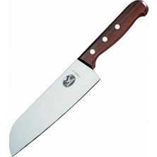 Victorinox 6.8500.17G 17 cm Gül Ağacı Saplı Santoku Bıçağı, Kutulu