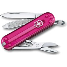 Victorinox 0.6223.T5G Classic Şeffaf Pembe Çakı