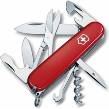 Victorinox Climber Çok İşlevli Çakı 14 Fonksiyonlu 7,5 cm Uzunlukta Kırmızı Saplı