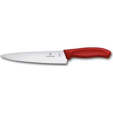 ​​​​​​​​​​​​​​​​​​​​​​​​​​​​​​​Victorinox 6.8001.19B 19cm Kırmızı Doğrama Bıçağı, Blisterli Paket