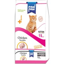 Pawpaw 15 kg Tavuk Etli Yavru Kedi Maması Premium Kalite ile Yavru Kedi Beslenmesi