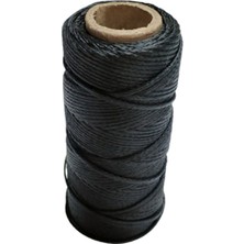 Deeper Zıpkın Lastiği Mumlu İpi 5 Metre Siyah Polyester Malzeme ile Dayanıklı Kullanım