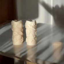 Yaratıcı Sanatlar Atölyesi 2'li Okyanus Temalı Doğal Silindir Mum