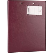 Nisar Store 2k 290B Biala Çift Mekanizmalı Klasör Sekreterlik ve Kollu Sıkıştırma, Bordo