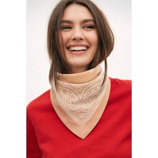 Wega Moda Esenli %100 Pamuk Bandana Fular Çok Amaçlı Saç Boyun Bilek Aksesuar