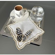 Berry Store Kelebek Kabartmali Kokteyl Peçete Tekli