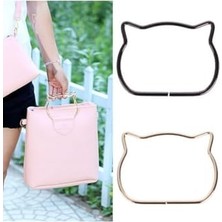 Berry Store Çanta Sapi Metal Kedi Gümüş