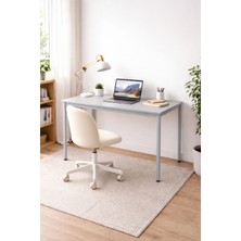 Arpelia Çalışma Masası 120X60X75 cm (Pürüzsüz Gri)