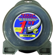 First Tırpan Misina 3.3 mm 36 metre Silikonlu Motorlu Tırpan Siyah