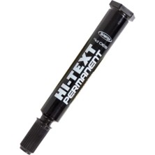 Hi-Text Permanent M. Yuvarlak Uç 830Pb Siyah 12’li
