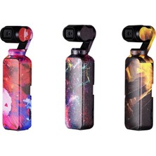 Pgytech Dji Osmo Pocket İçin 3'lü Sticker Set Dayanıklı Su Geçirmez Özelliklerle