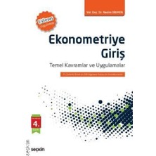 Ekonometriye Giriş Nedim Dikmen 384 Sayfa Temel Kavramlar ve Uygulamalar Seçkin Yayınları